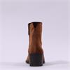 Paul Green Western Block Heel Ankle Boot - Toffee